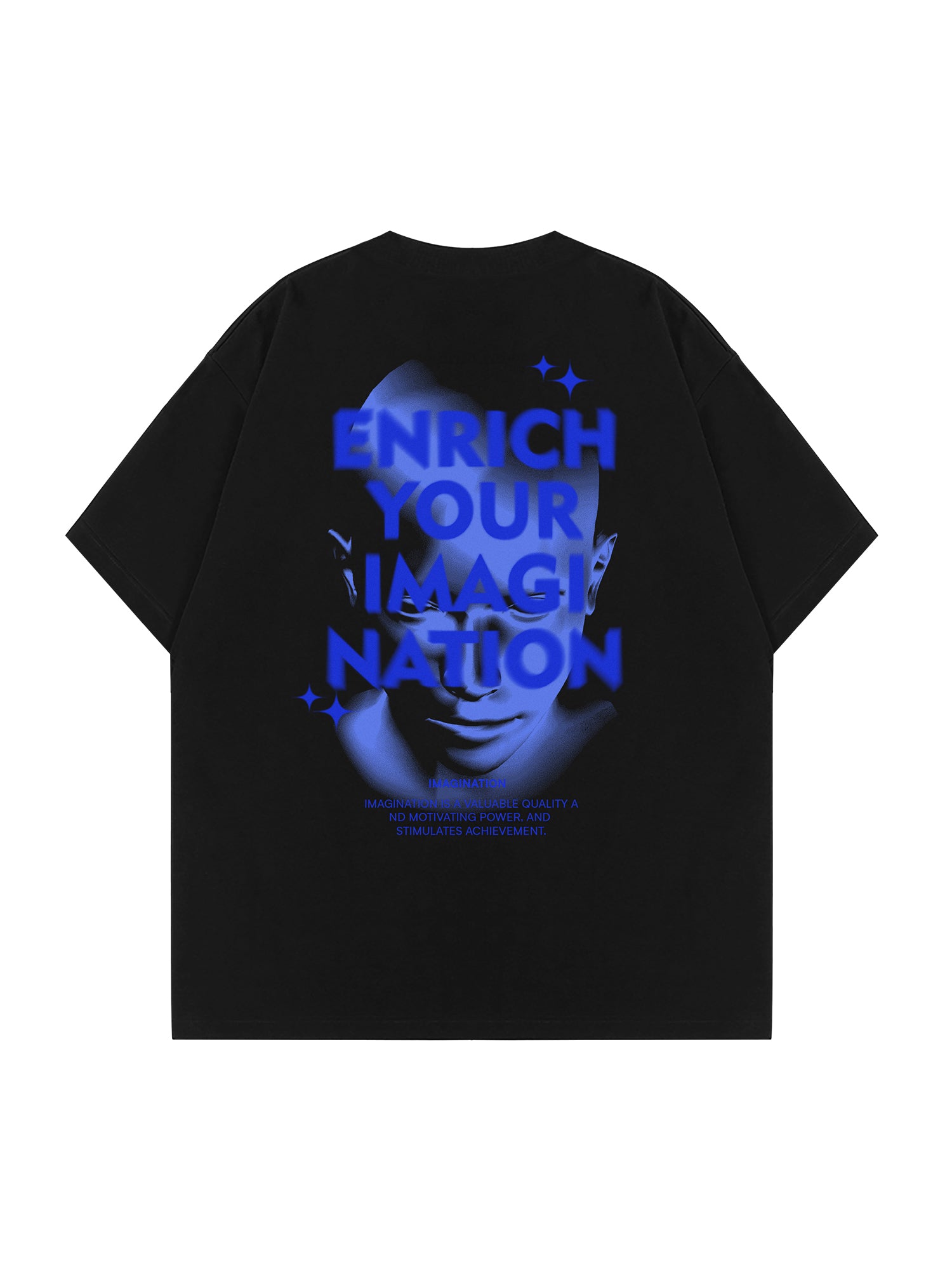 Letter Print Virtual T-Shirt - 2025