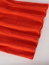 Women's Sweater Cardigan Streetwear Casual Solid Color V Neck Pocket Knitted Long Sleeve Long Tops Knit Daily Holiday Going out Orange Apricot Fall Winter