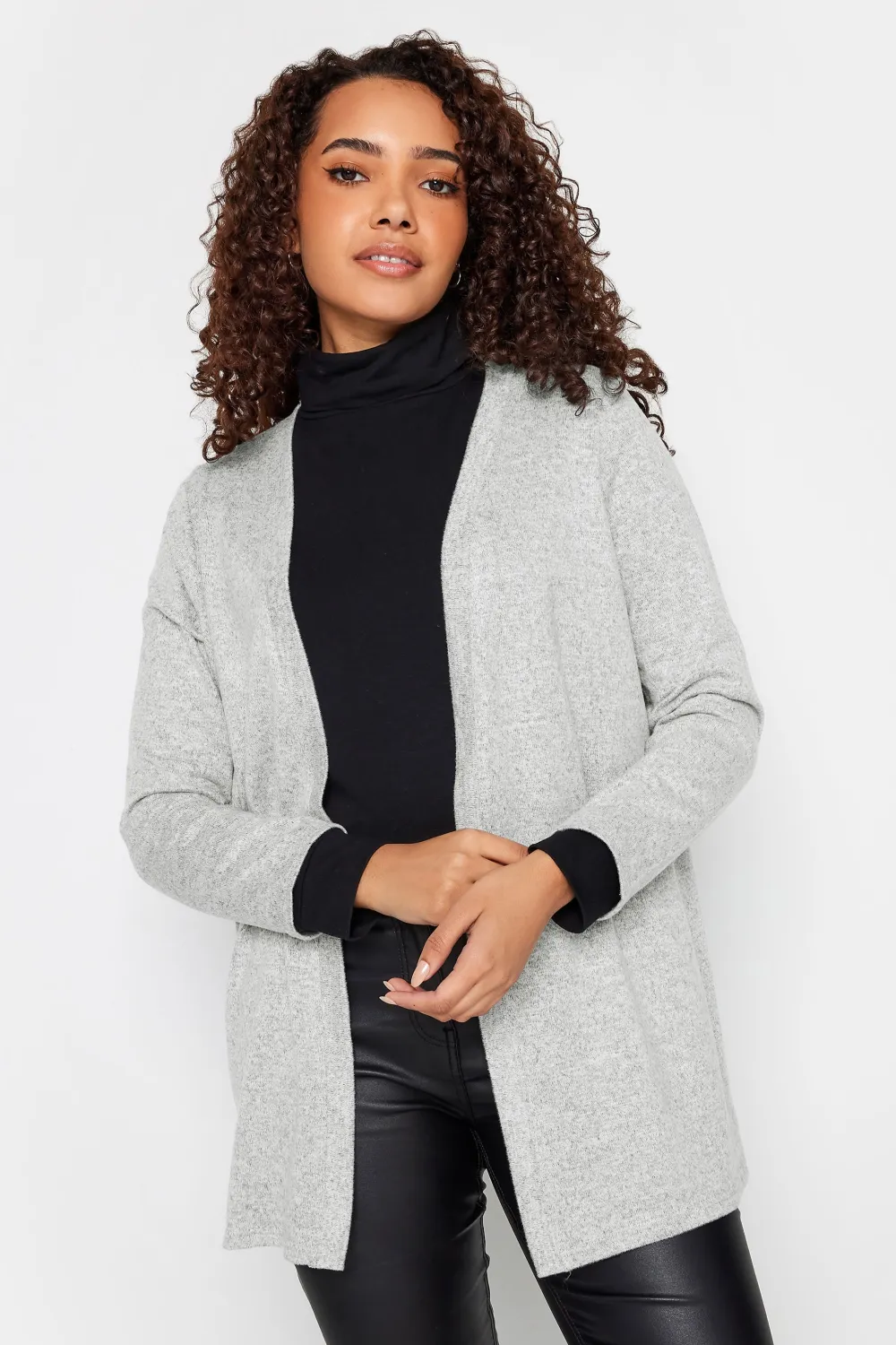 M&Co Grey Essential Cardigan