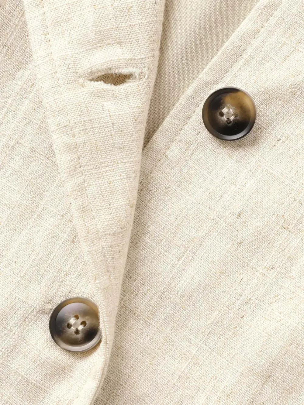 Linen Buttons Slim Fit Adjustable Vest