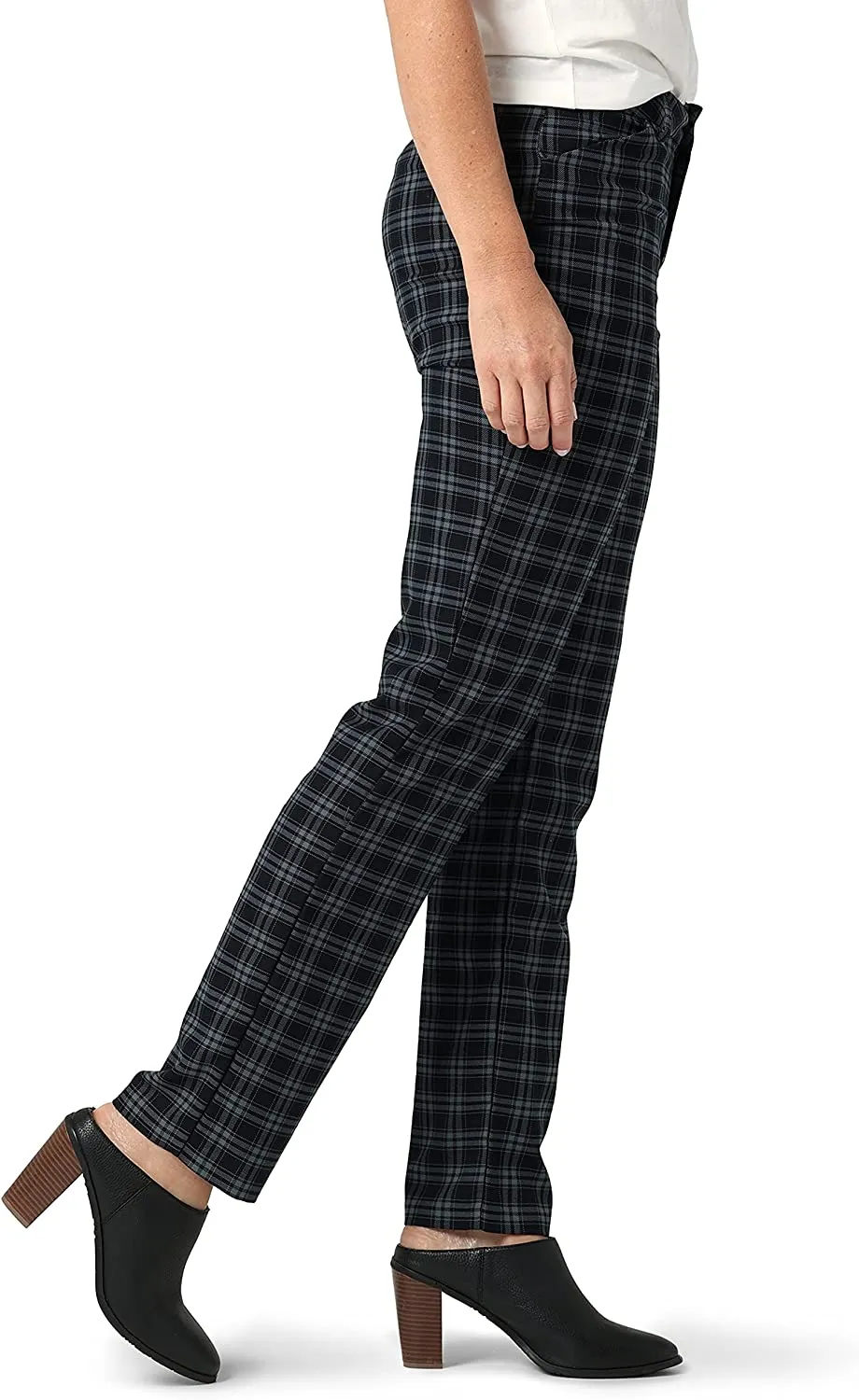 Women's Wrinkle Free Relaxed Fit Straight Leg Pant