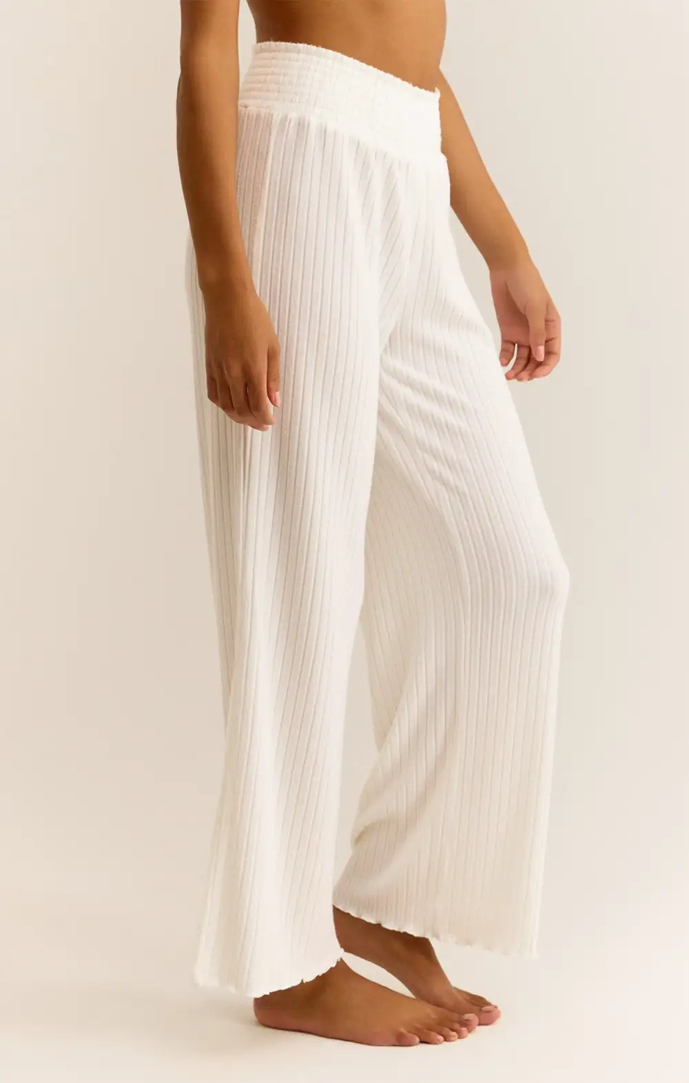 Dawn Smocked Rib Pant