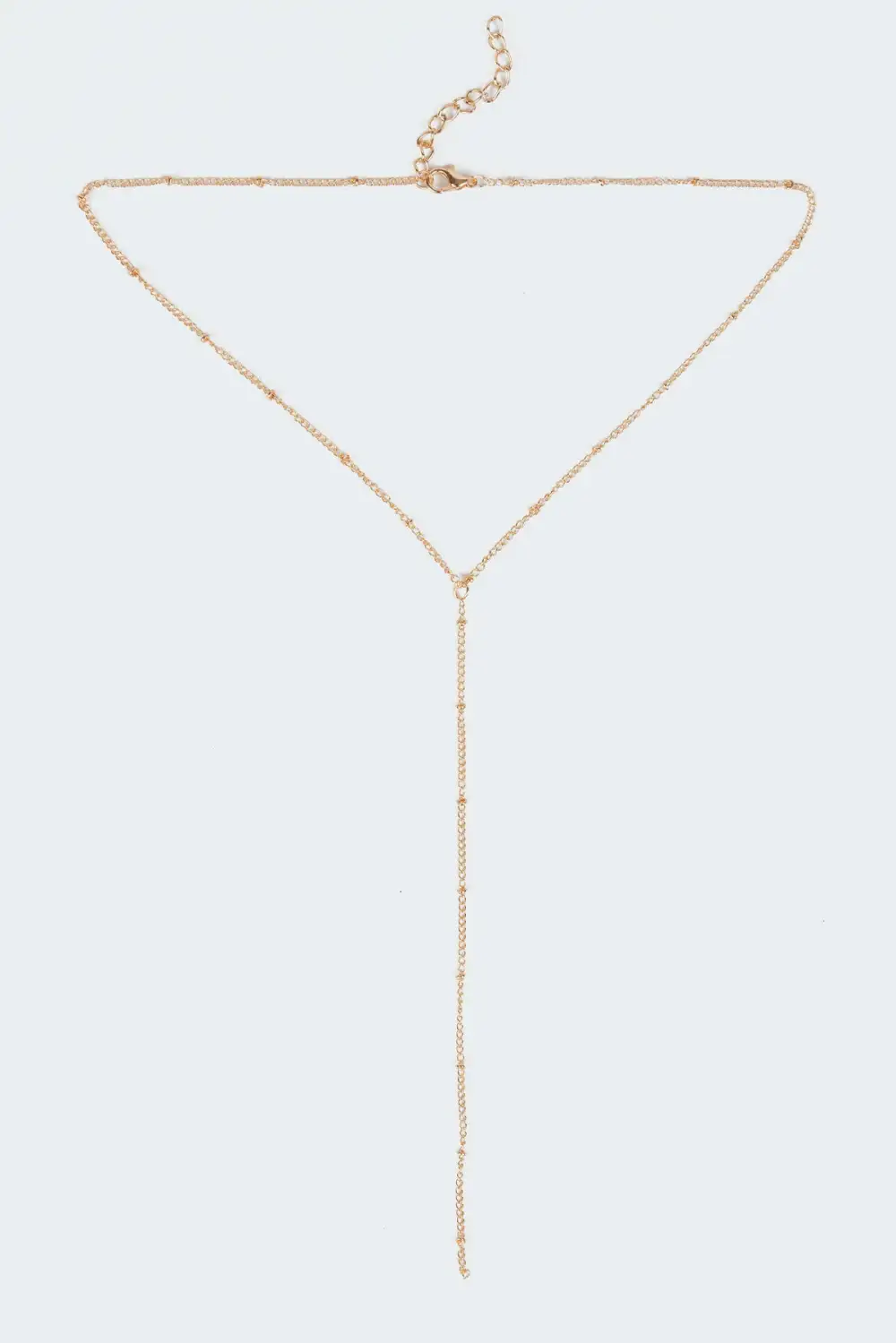 Cascading Drop Chain Necklace