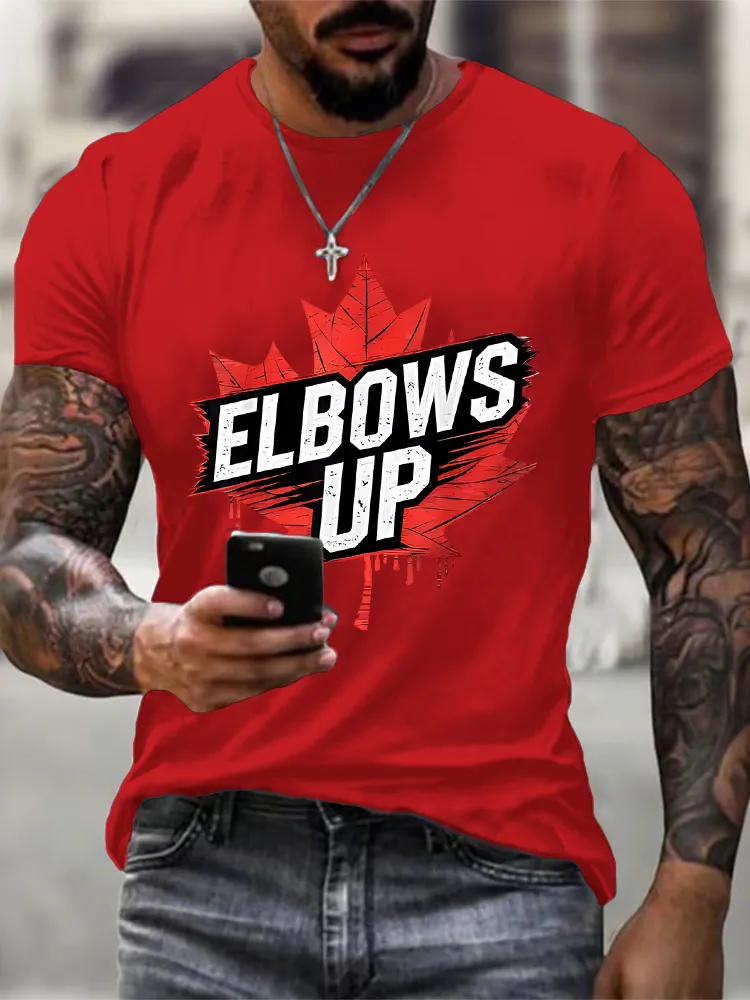 Men'S Elbows Up T-Shirt