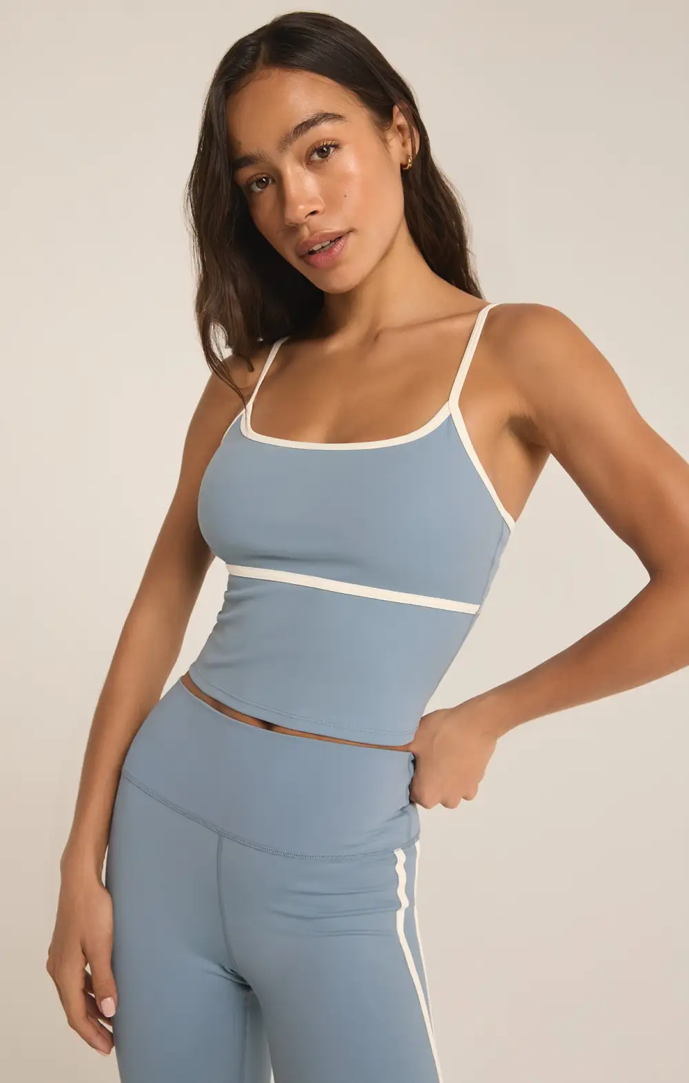 High Contrast Tank Bra