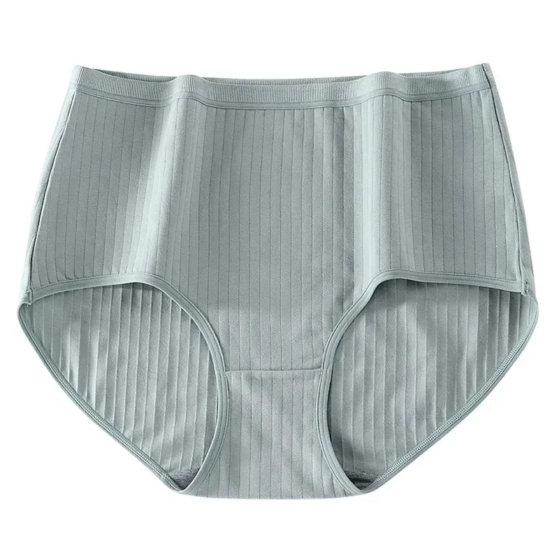 Plus Size High Waist Leak Proof Cotton Panties