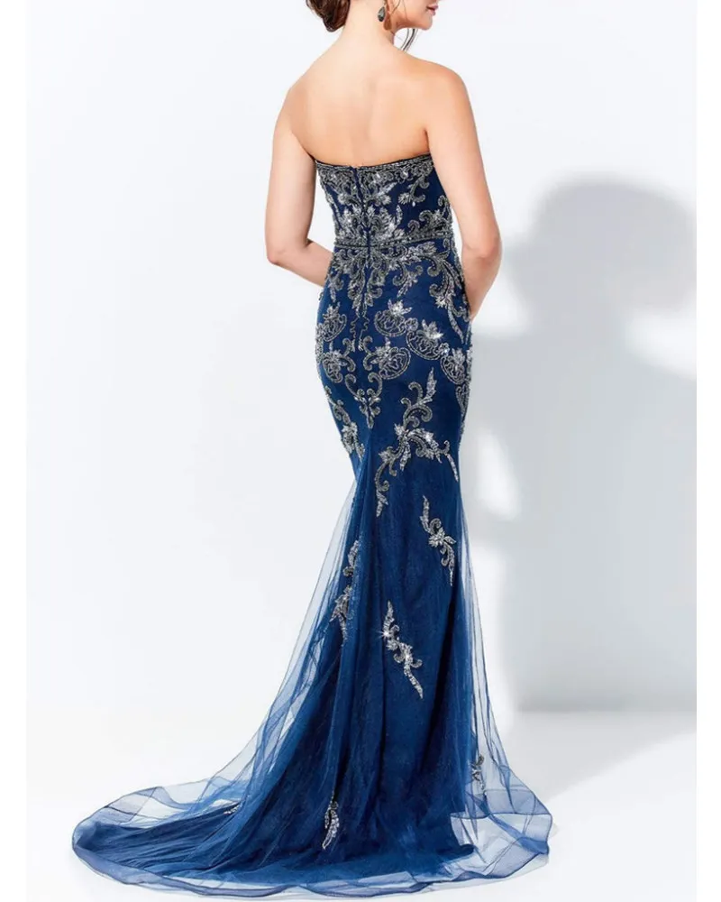 FASHION ELEGANT LACE EMBROIDERED DRESS