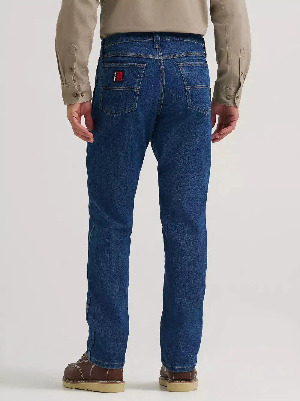 WRANGLER RIGGS WORKWEAR ADVANCED COMFORT FIVE POCKET JEAN IN DARK TINT