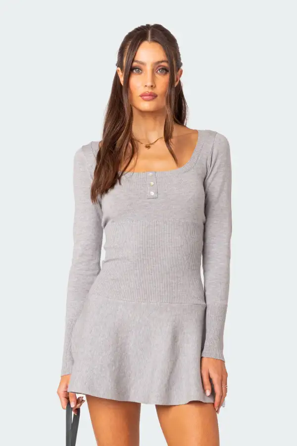 Sylver Knit Mini Dress