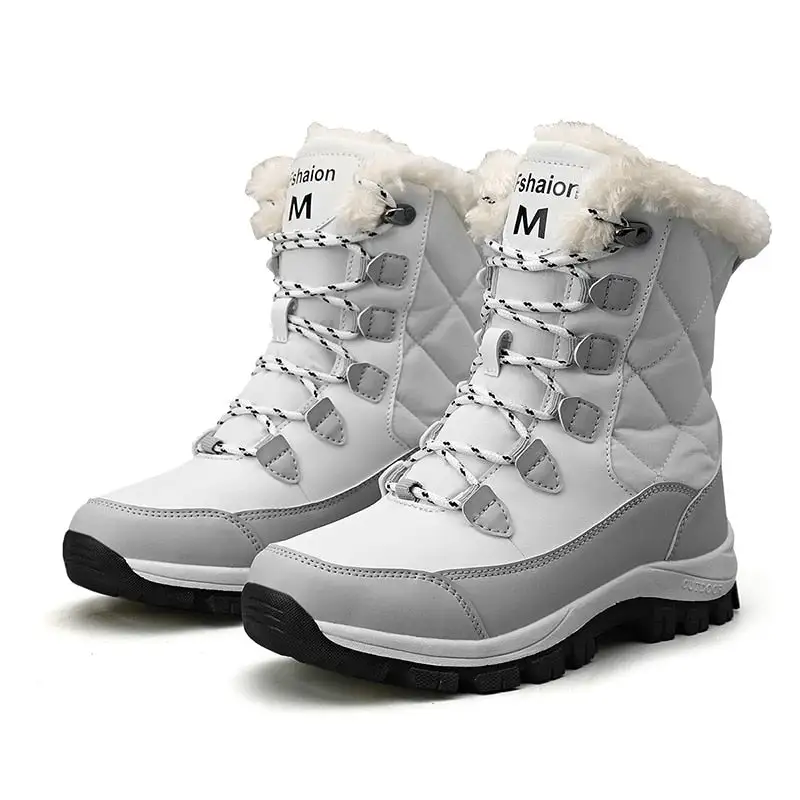 Cilool Ankle Boots Women Winter Shoes