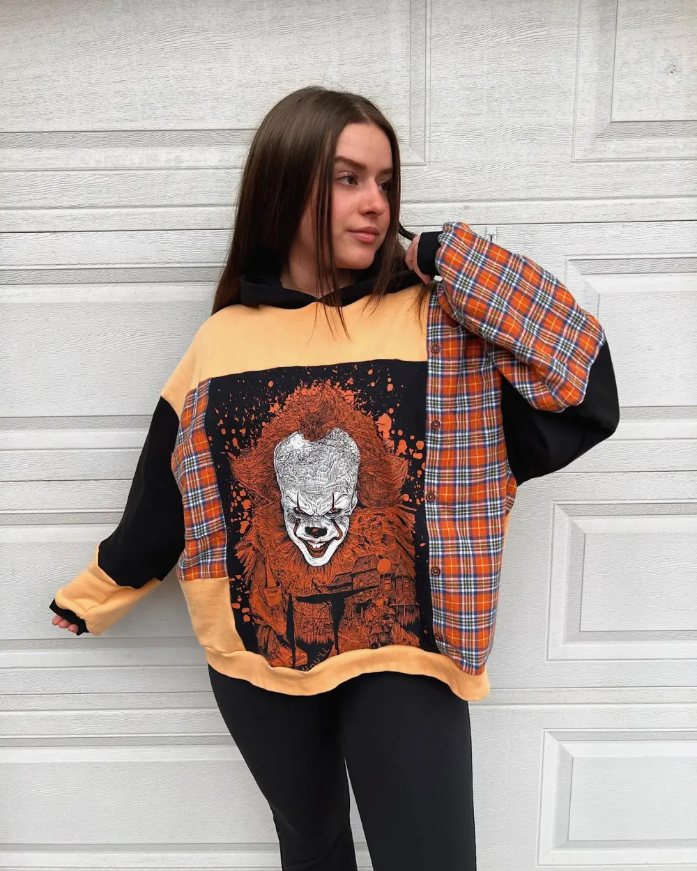 Brown hoodie sweatshirts how perfect and cozy piece for your Halloween day