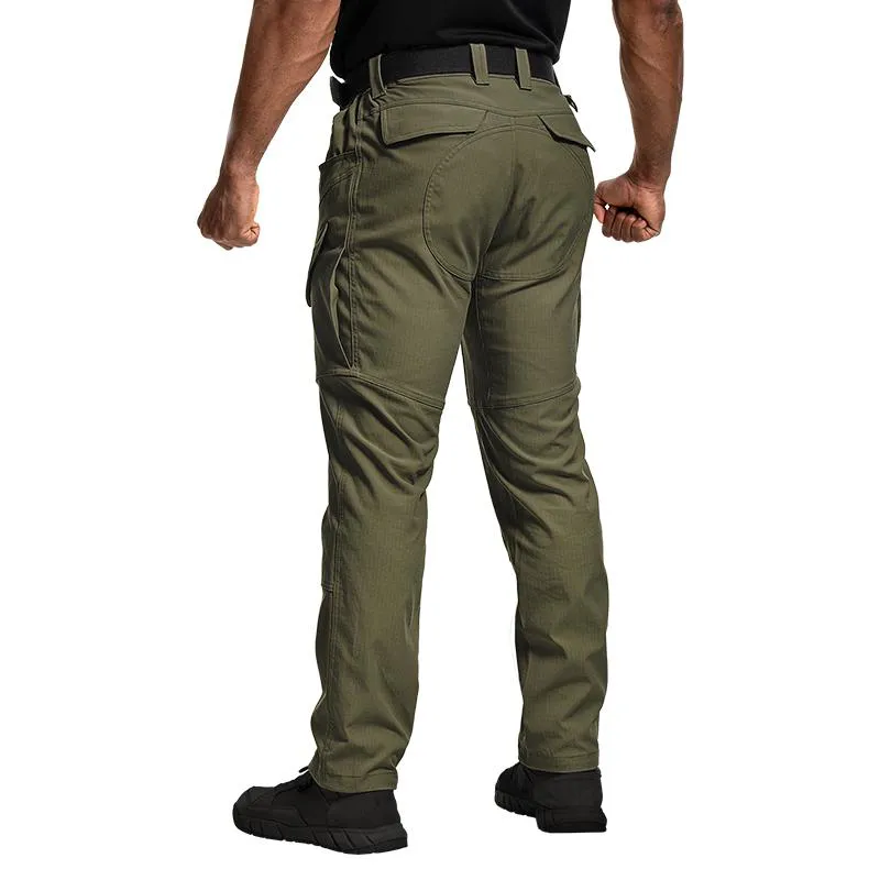 [BestDeals]  Men’s Tactica EDC Cargo Pant Waterproof Elastic Fabric Ripstop Versatile Outdoor