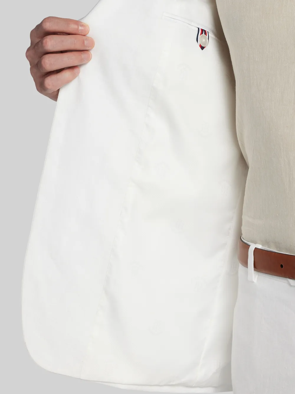 Tommy Hilfiger Modern Fit Linen Suit Jacket