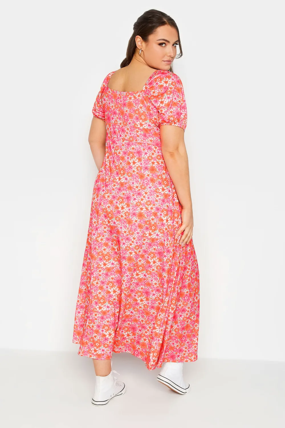 YOURS Curve Green Wrap Maxi Dress