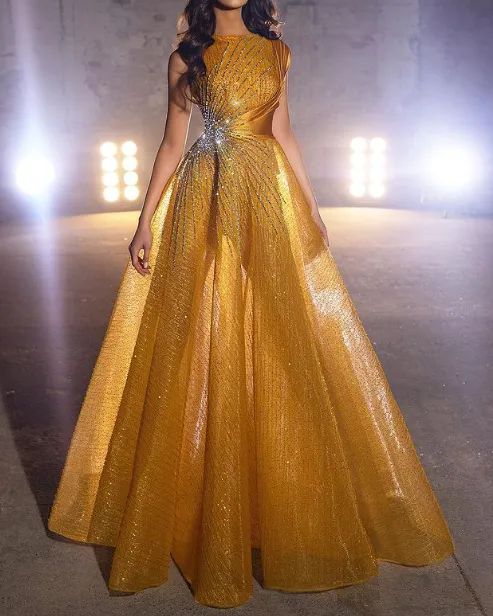 Fashion net red with the waist dress