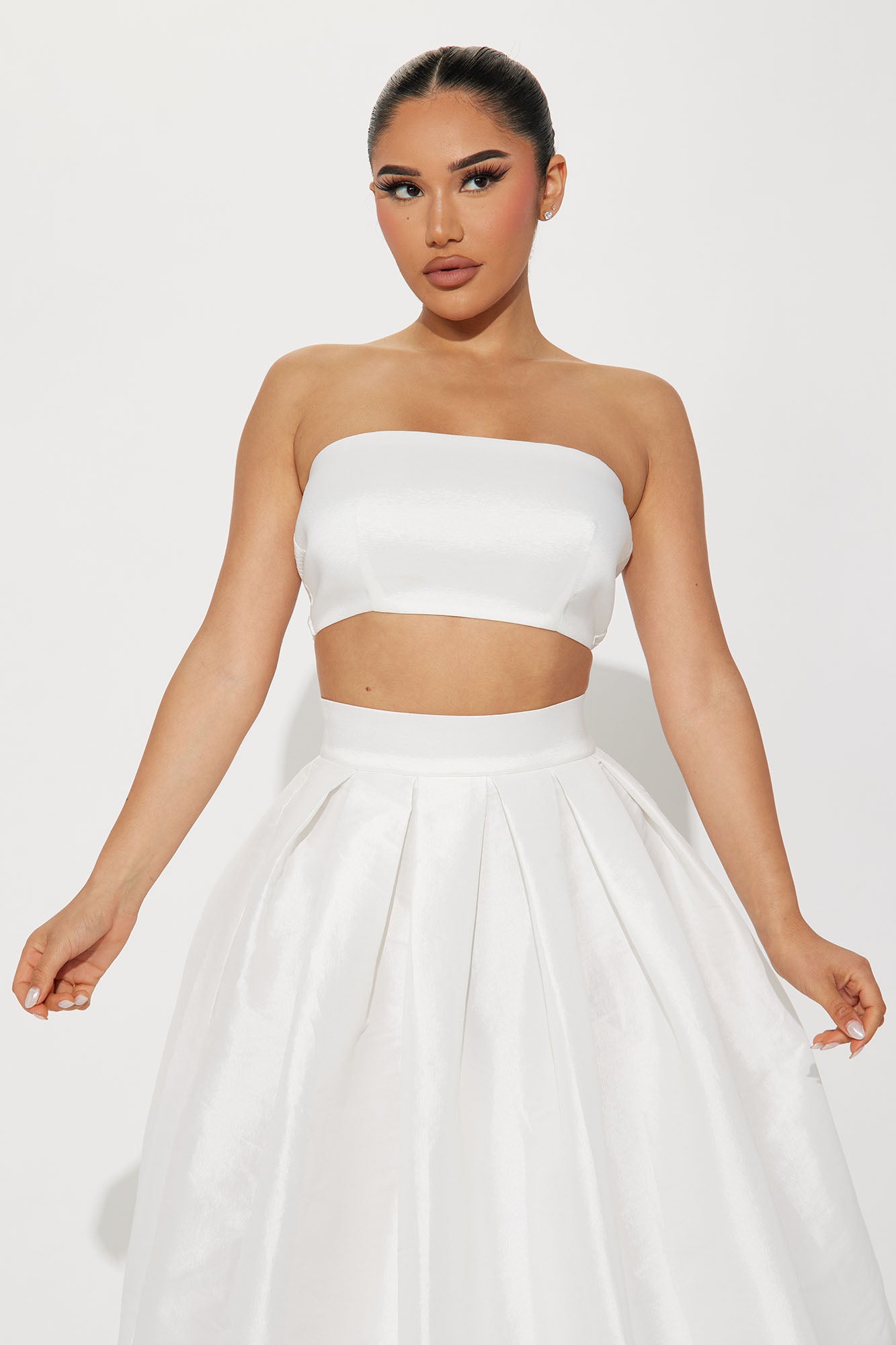 Need The Truth Skirt Set  - Off White
