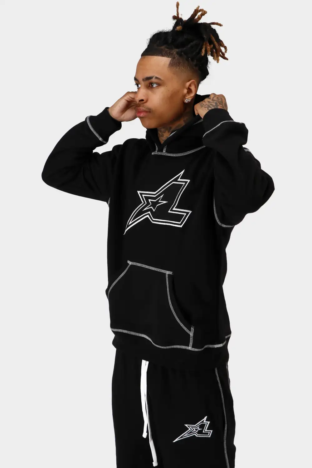 StarLine Black Hoodie