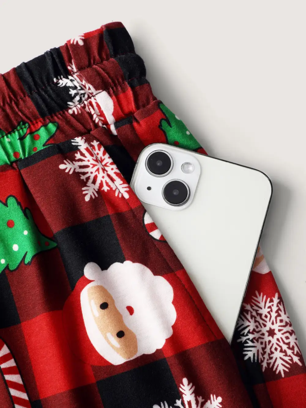 Santa Claus Christmas Wide Lounge Bottoms