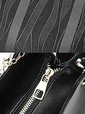 Women's Burgundy Handbag with Embossed Pattern and Pearl Leaf Charm – Stylish Shoulder and Tote Bag for Office, Daily, and Evening Use