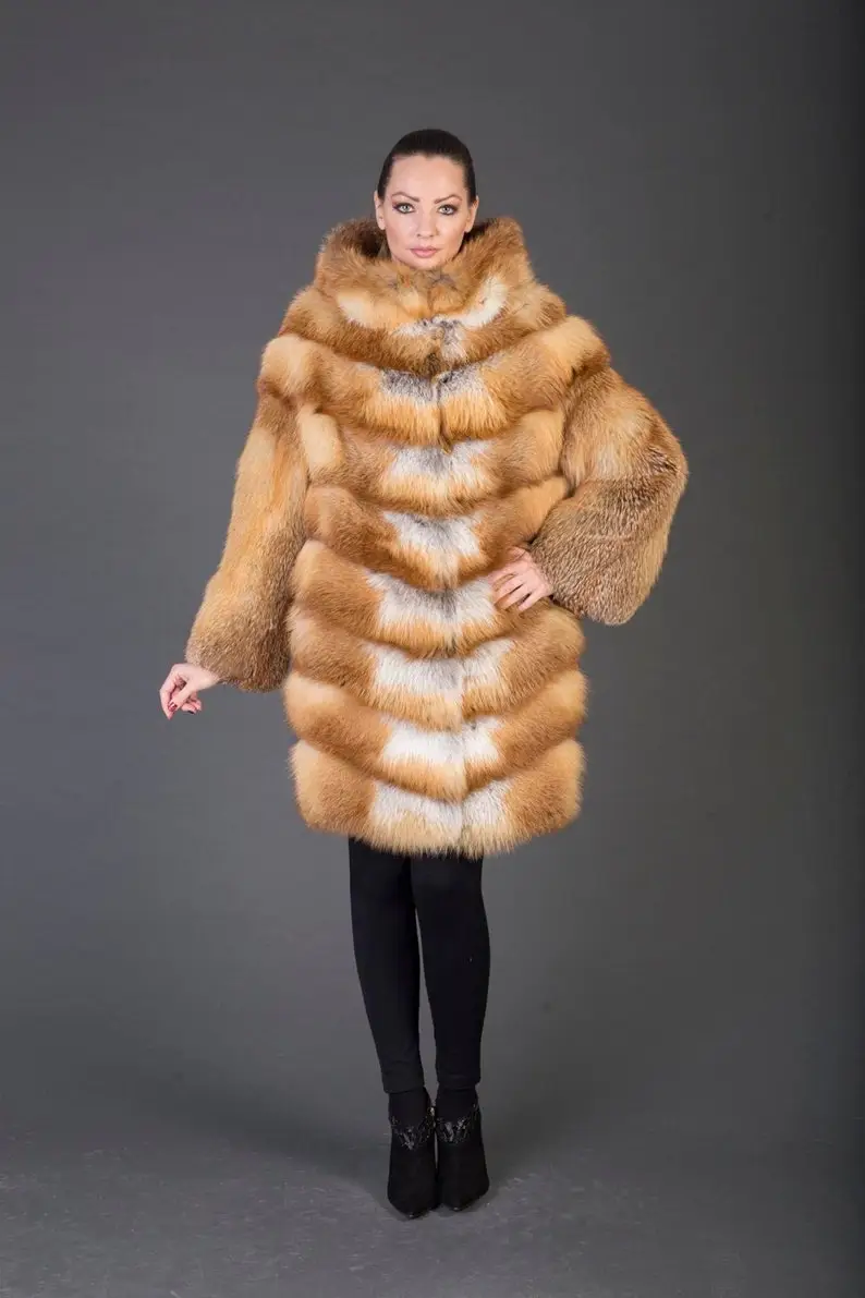Red Fox Fur coat