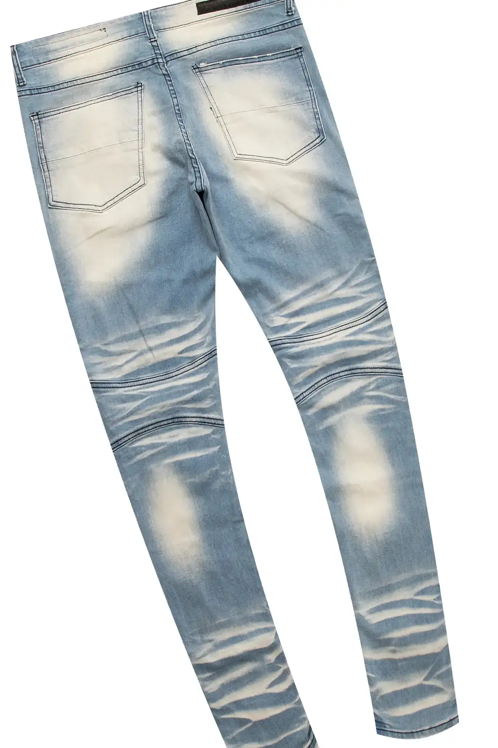 Art Dist White Hoodie & BK Biker Jean Bundle