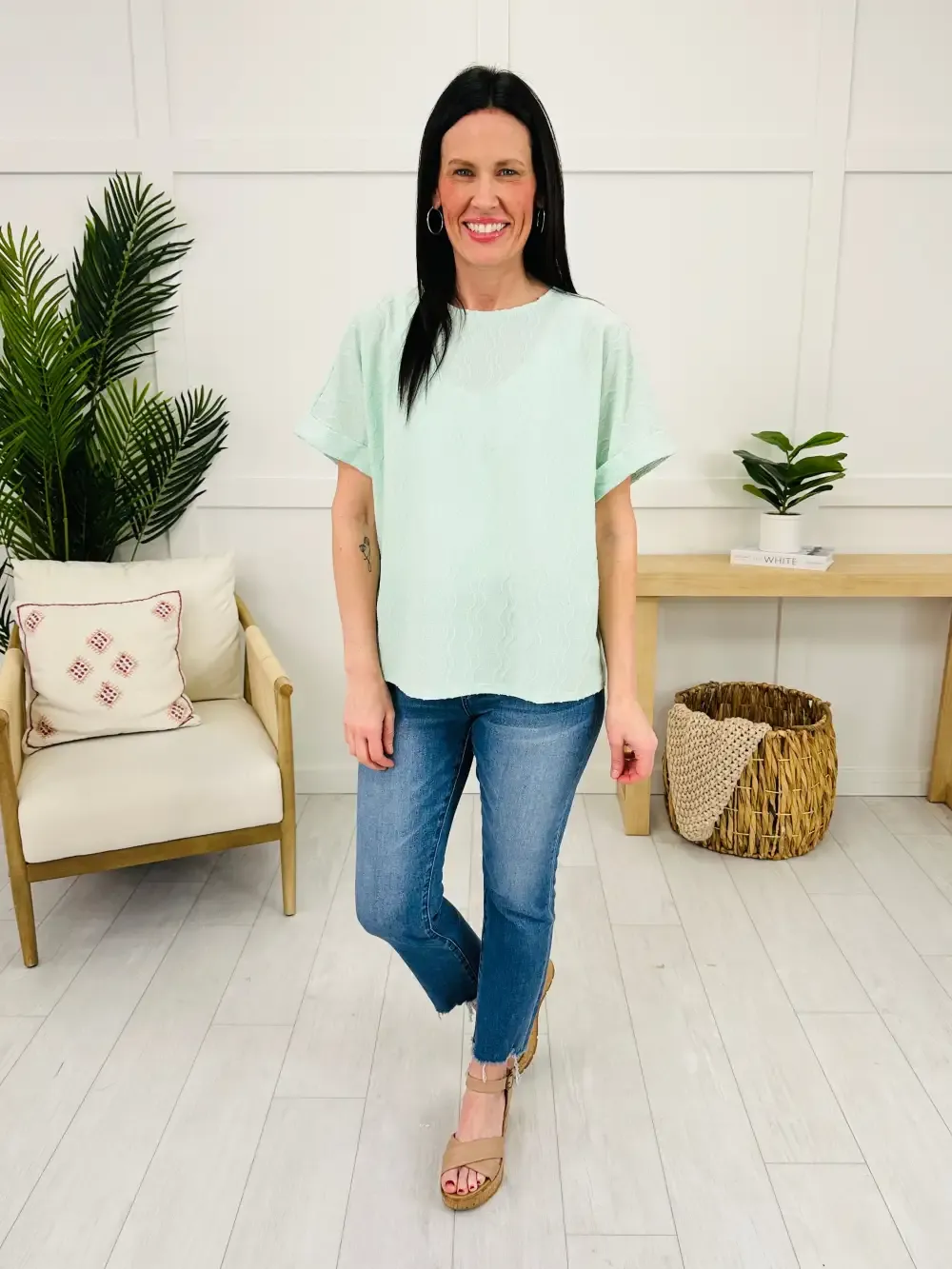 Effortless In Style Top- Multiple Colors!