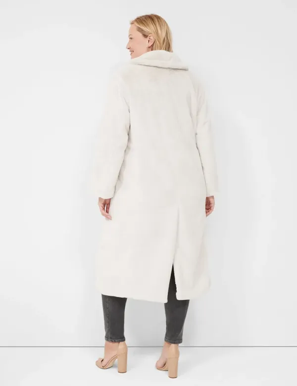 Faux-Fur Long Coat