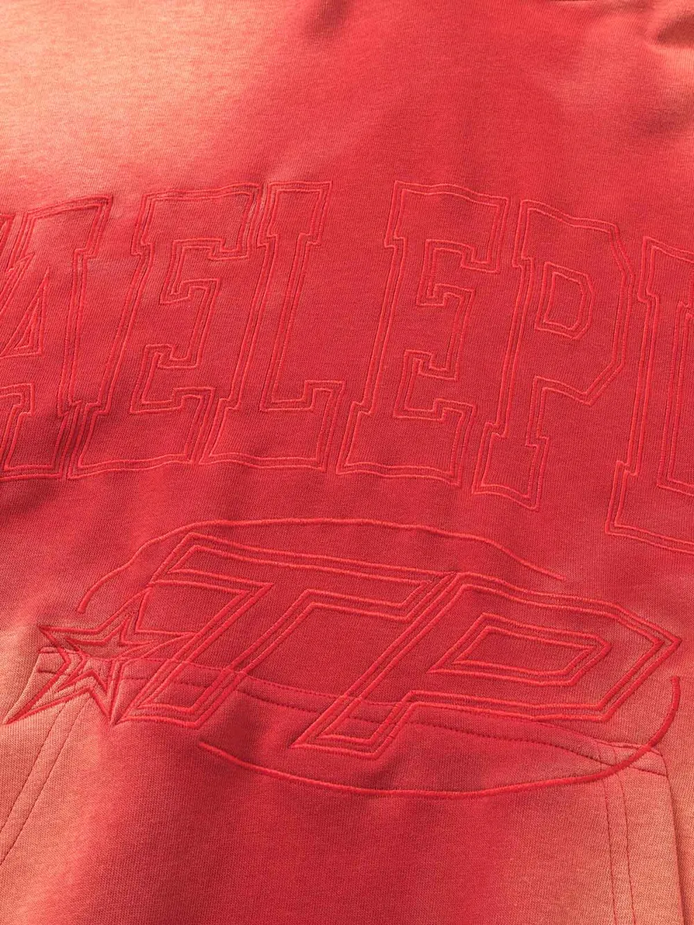 Washed Spray Printed Vintage Hoodies