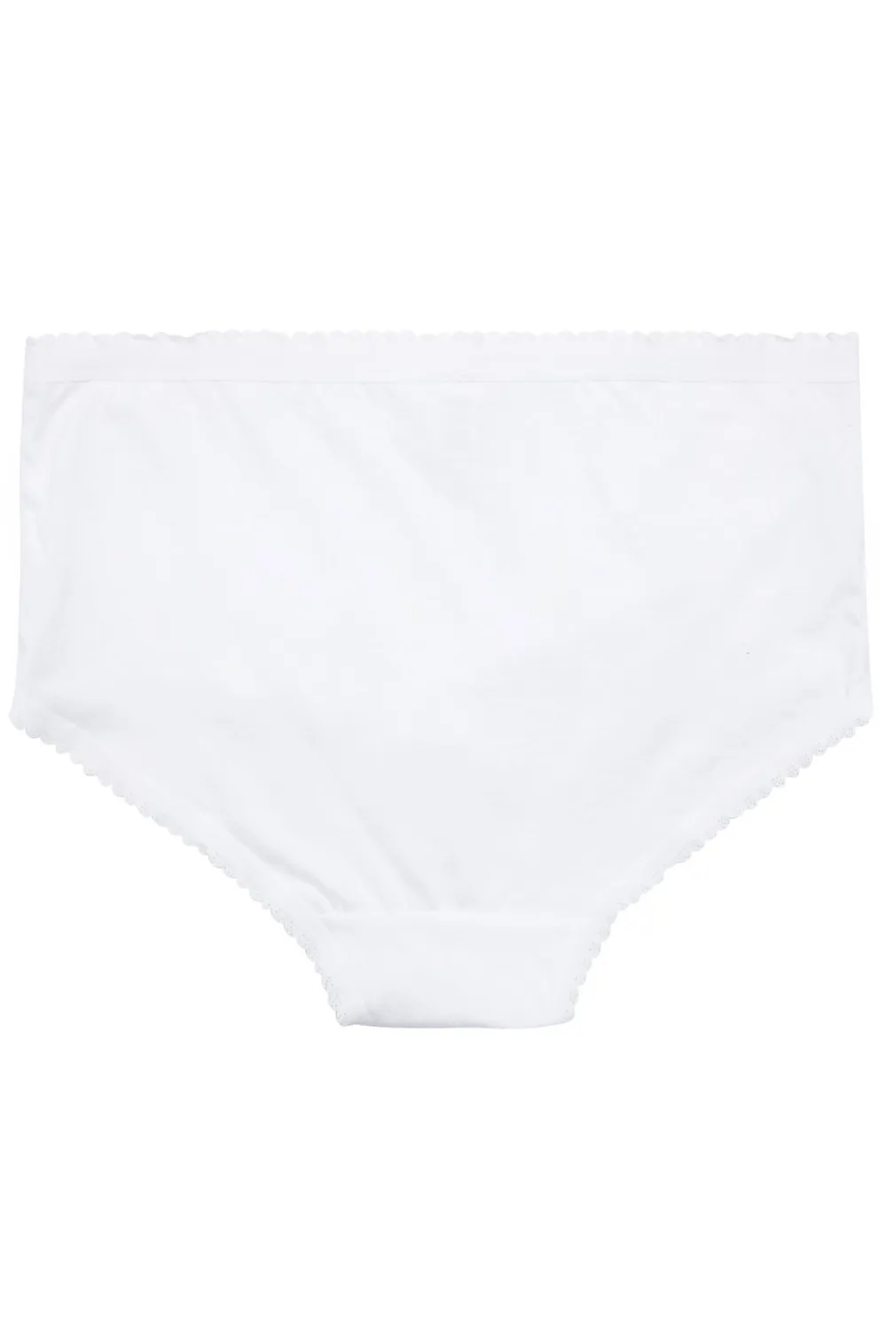YOURS 5 PACK Curve Black Cotton High Waisted Full Briefs