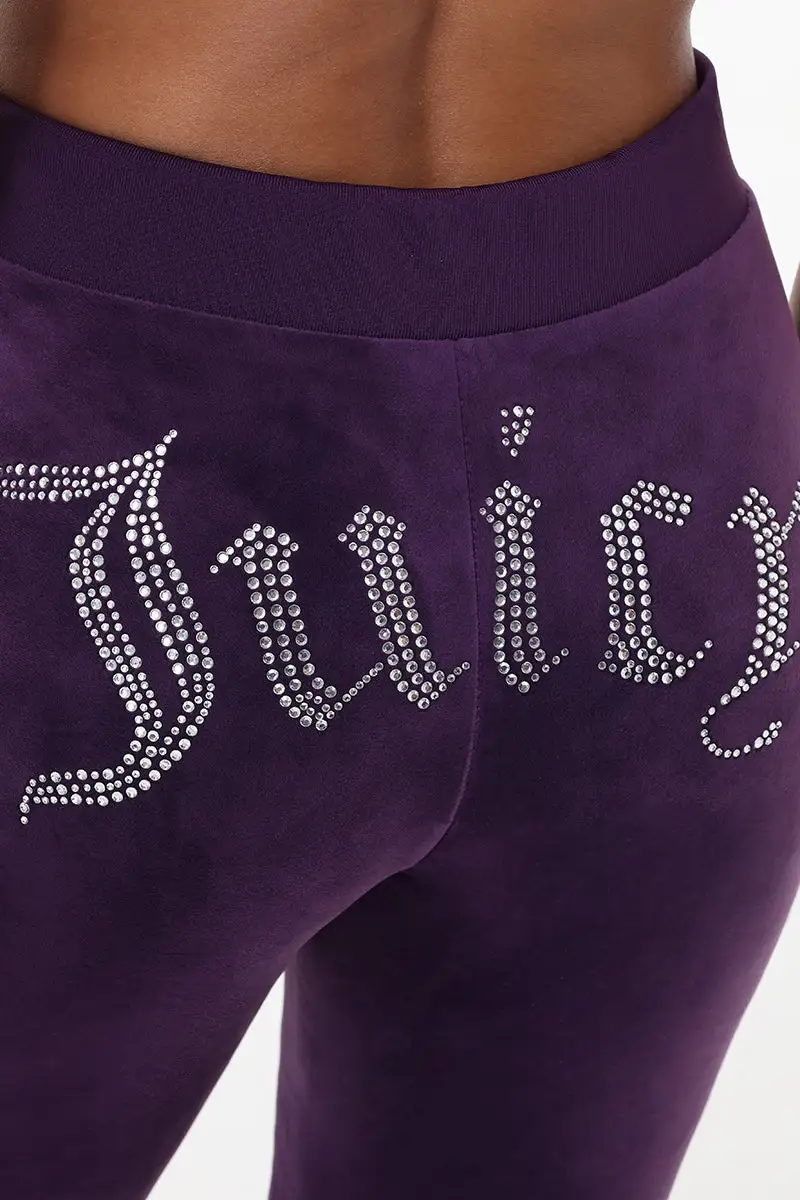 OG Big Bling Velour Track Pants