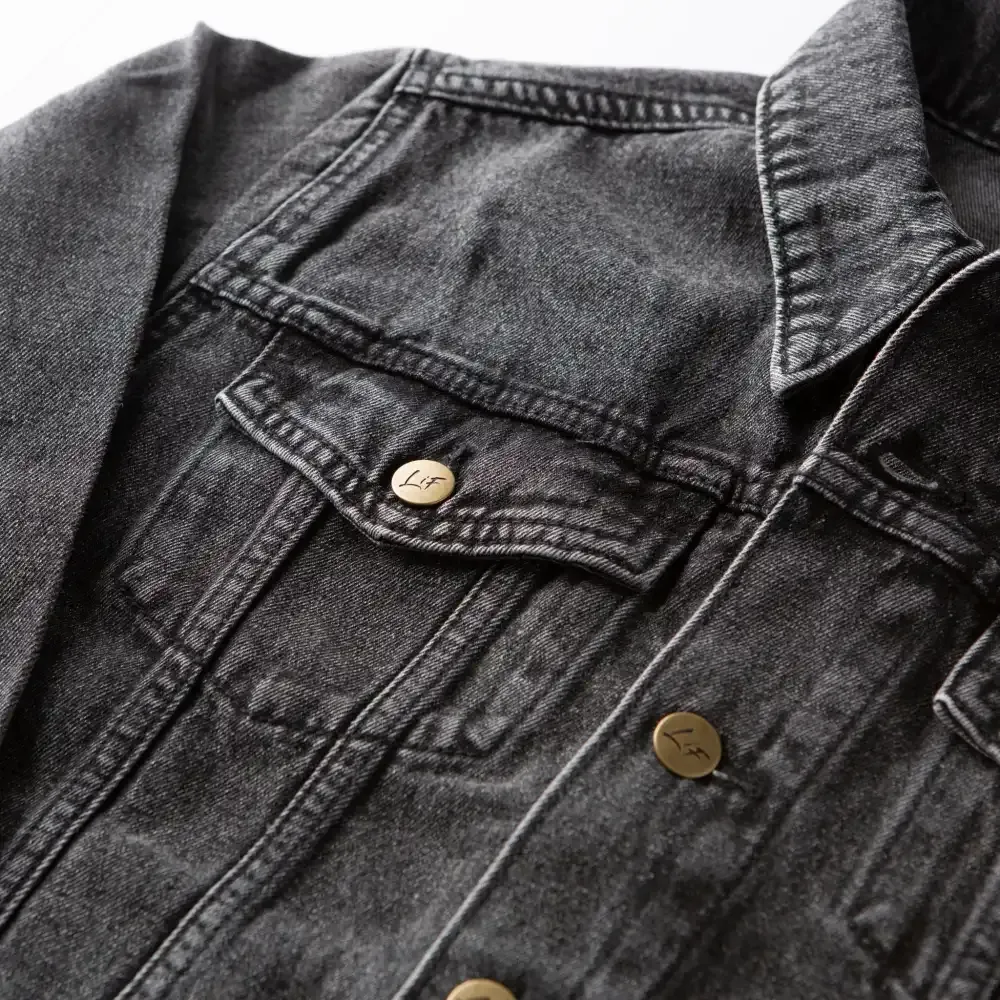 Vintage Washed Love Like Jesus Denim Jacket