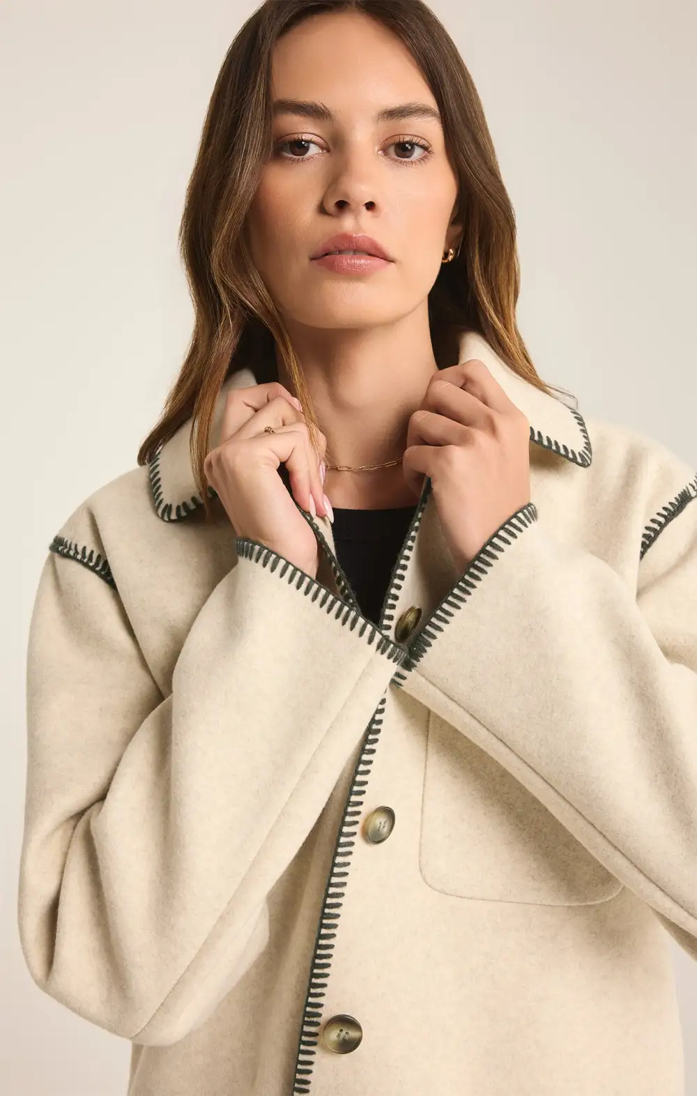 Olivia Whipstitch Jacket