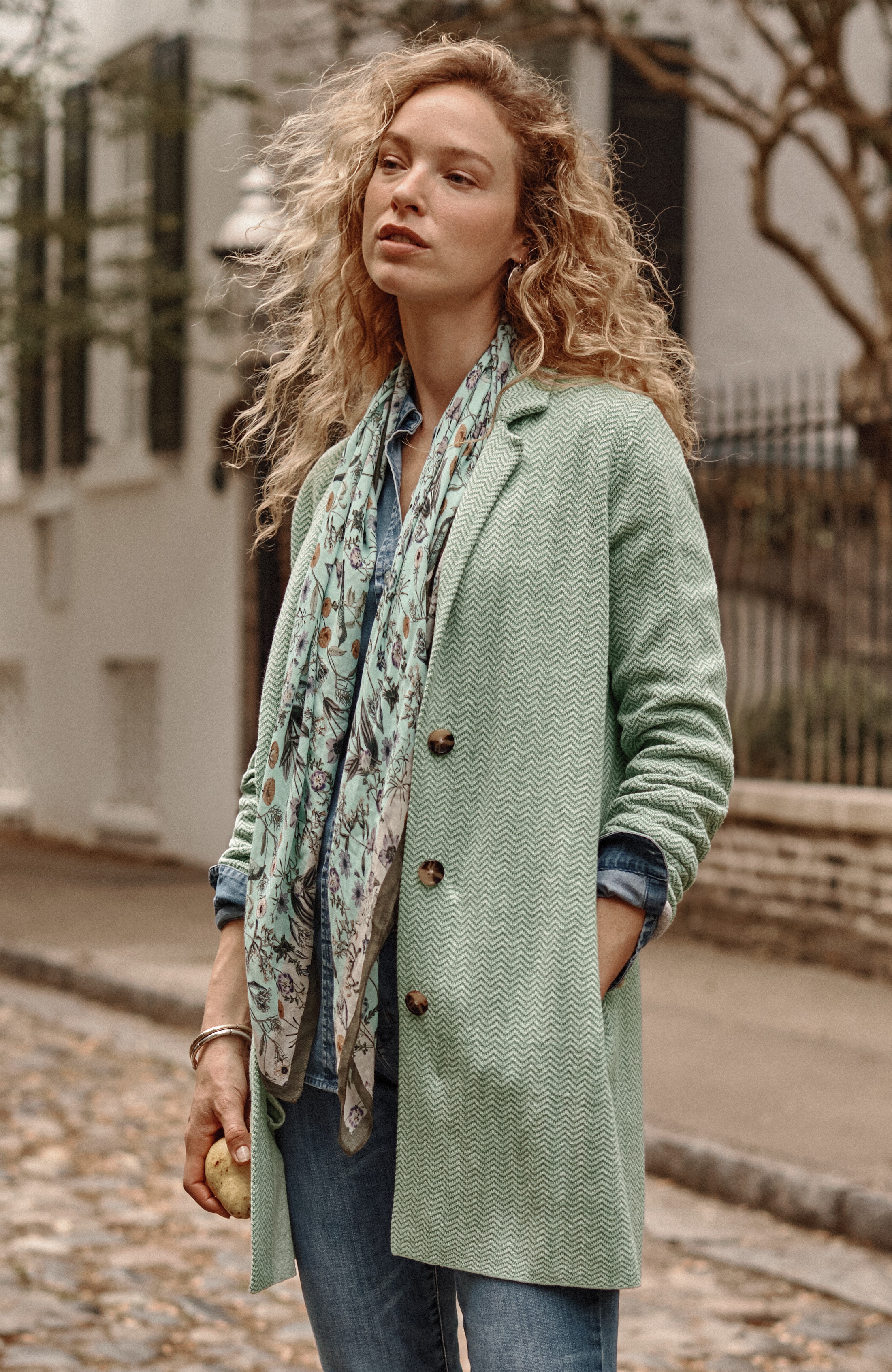 Double-Knit Blazer