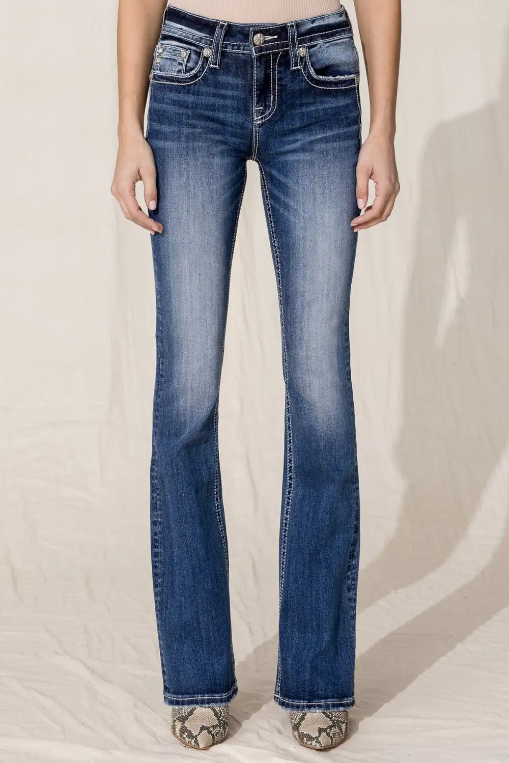 Wild Horseshoe Bootcut Jeans