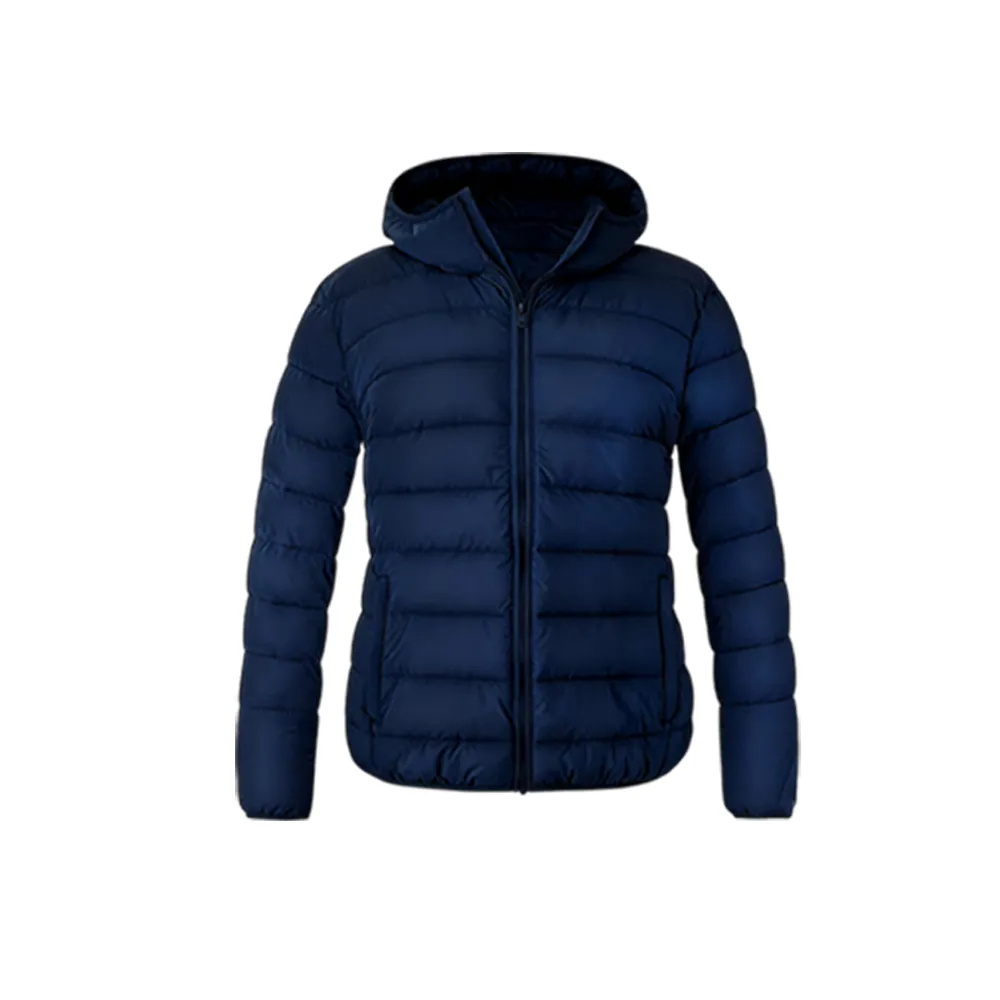 Women's Plus Size Packable Hooded Lightweight Puffer Jacket (Winter/Christmas Gift)