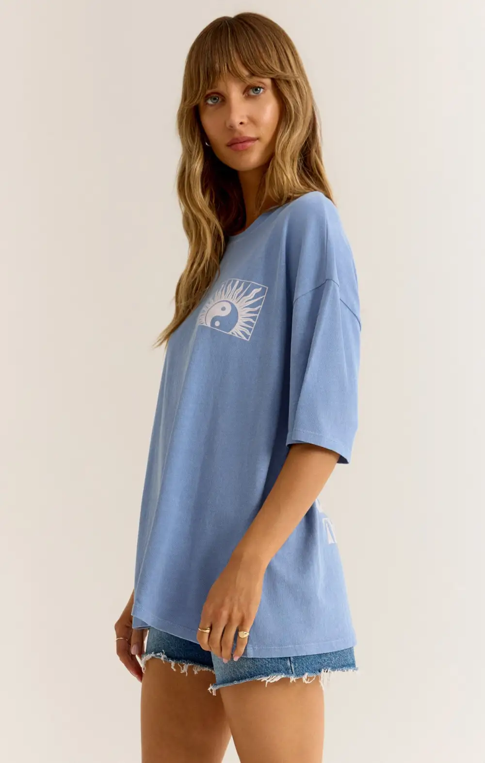 Golden SoCal Oversized Tee