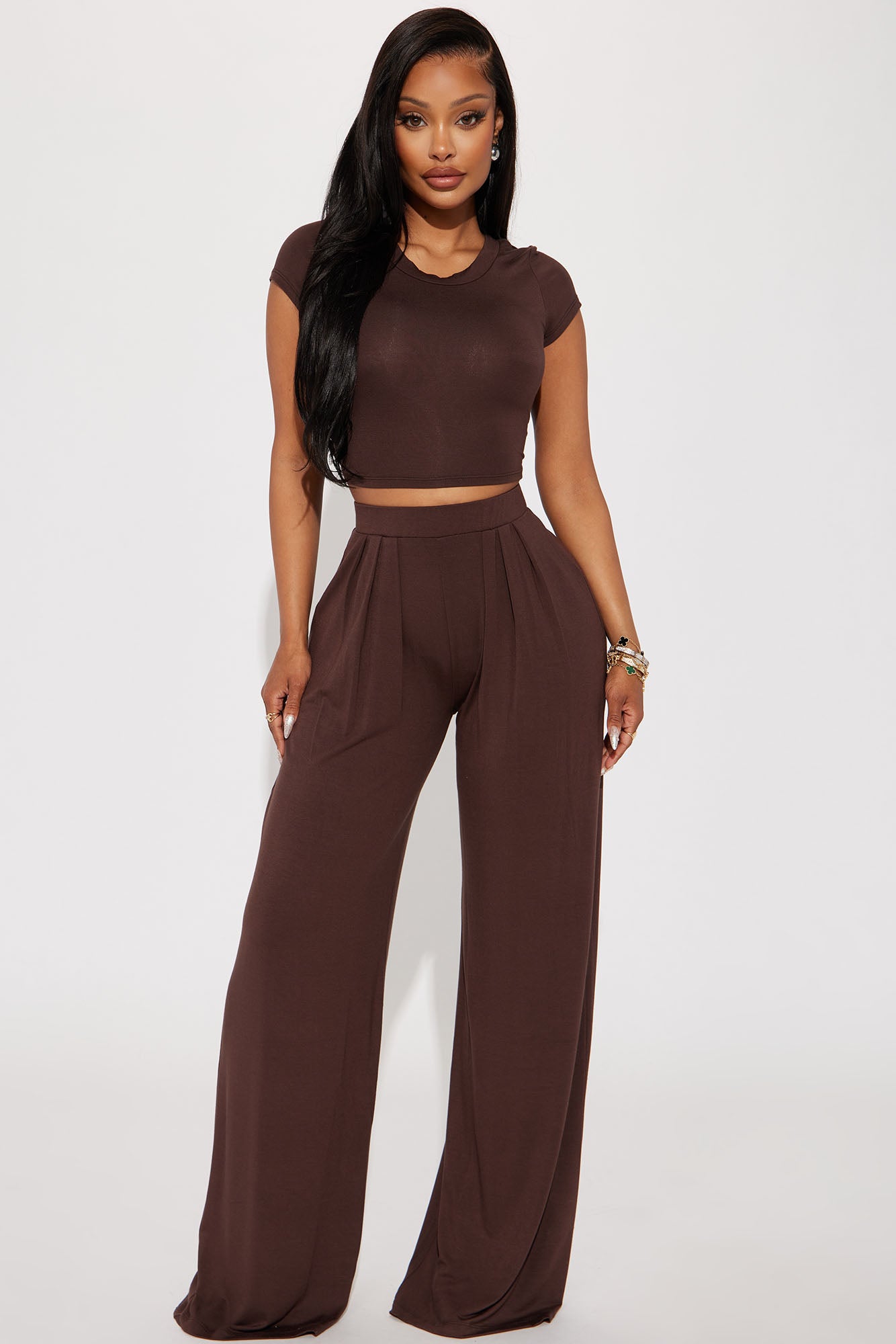 Chosen One Pant Set - Brown