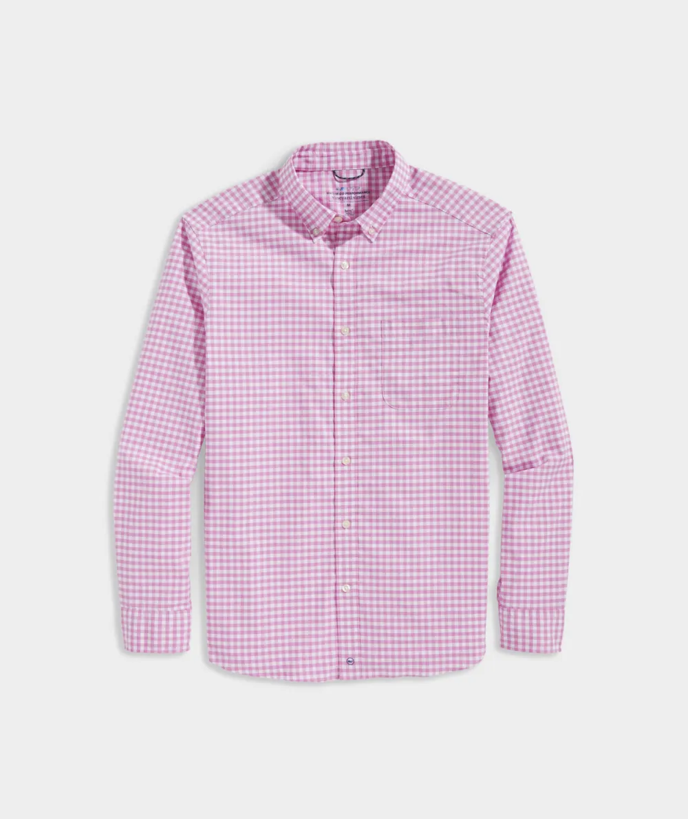 On-The-Go brrr° Gingham Shirt