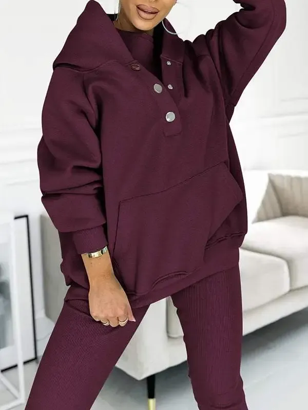 Women Casual and Comfortable Sweatshirt Suit