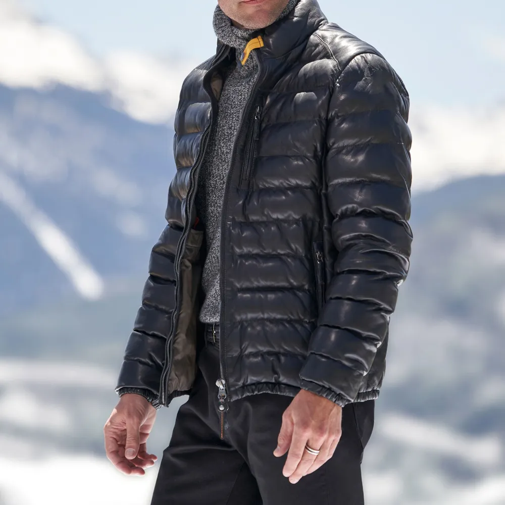 Ernie Leather Thermal Jacket