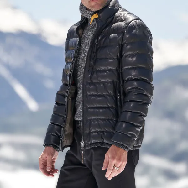 Ernie Leather Thermal Jacket