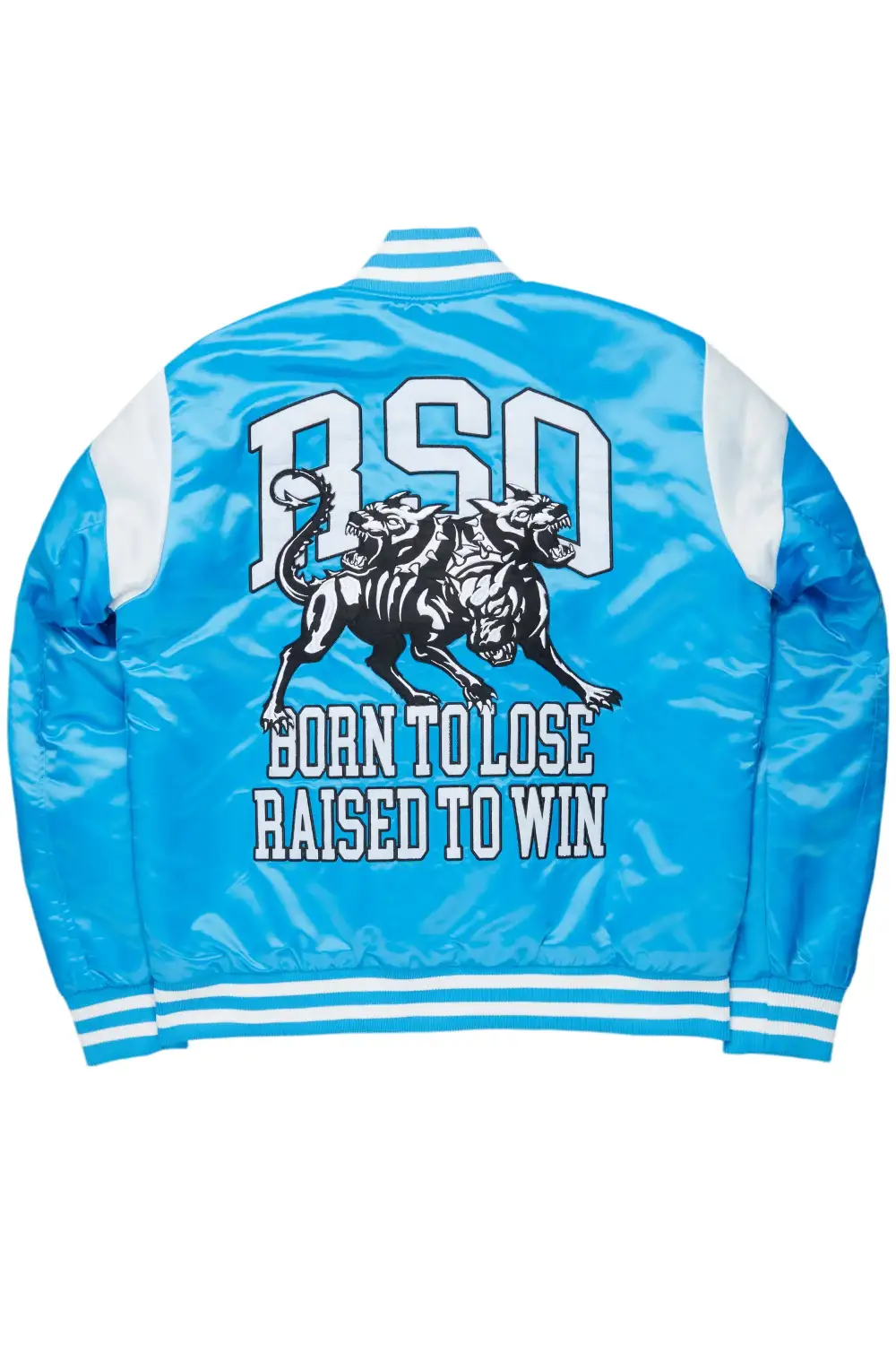 Geir Royal Blue Varsity Jacket