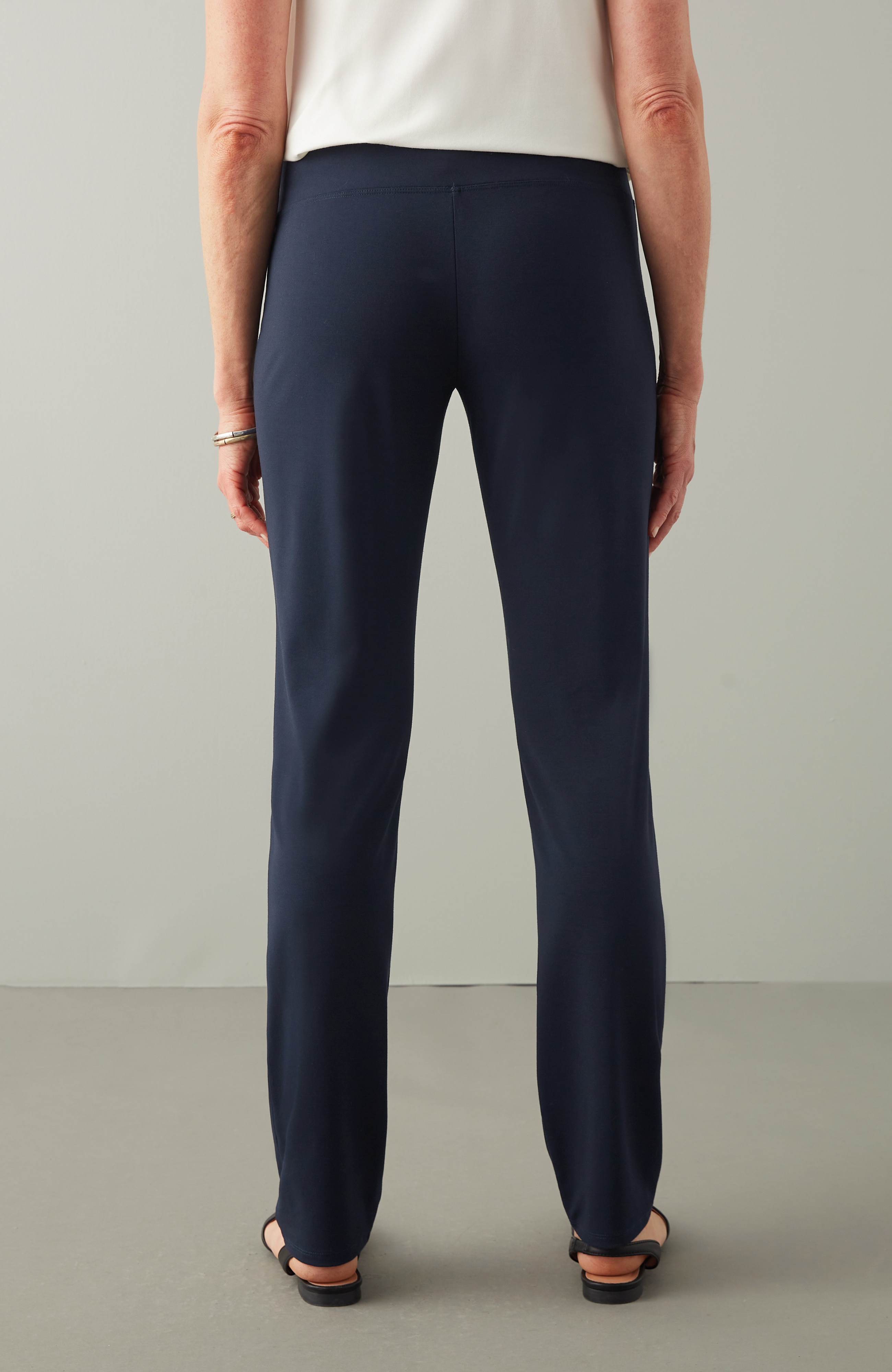 Wearever Smooth-Fit Classic Slim-Leg Pants