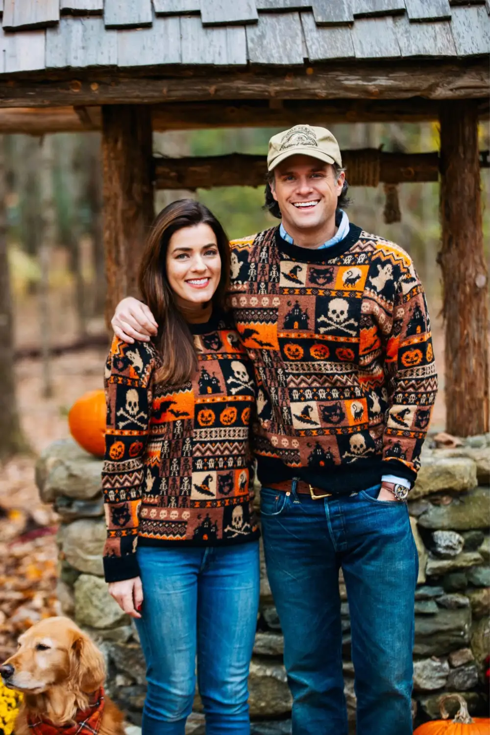 Halloween Patchwork Sweater