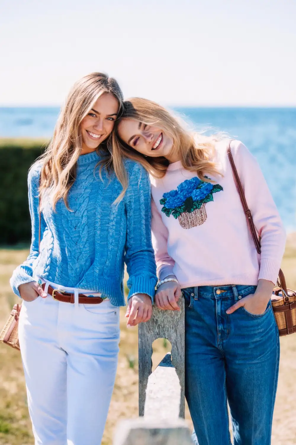 New England Coastal Knit Sweater