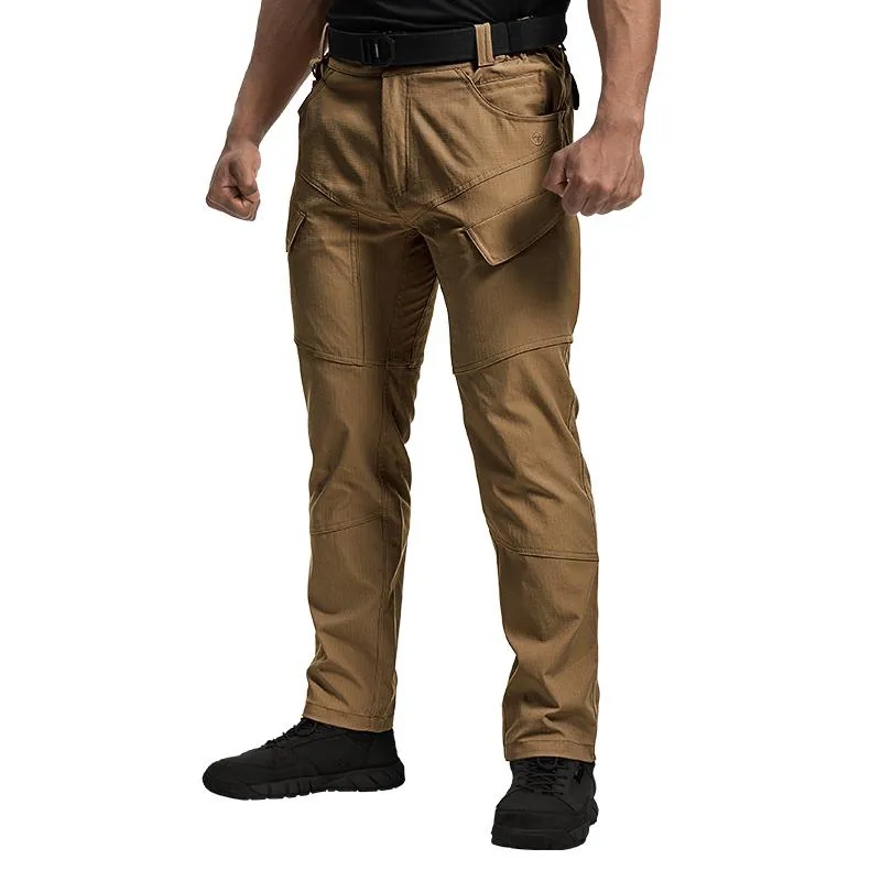[BestDeals]  Men’s Tactica EDC Cargo Pant Waterproof Elastic Fabric Ripstop Versatile Outdoor