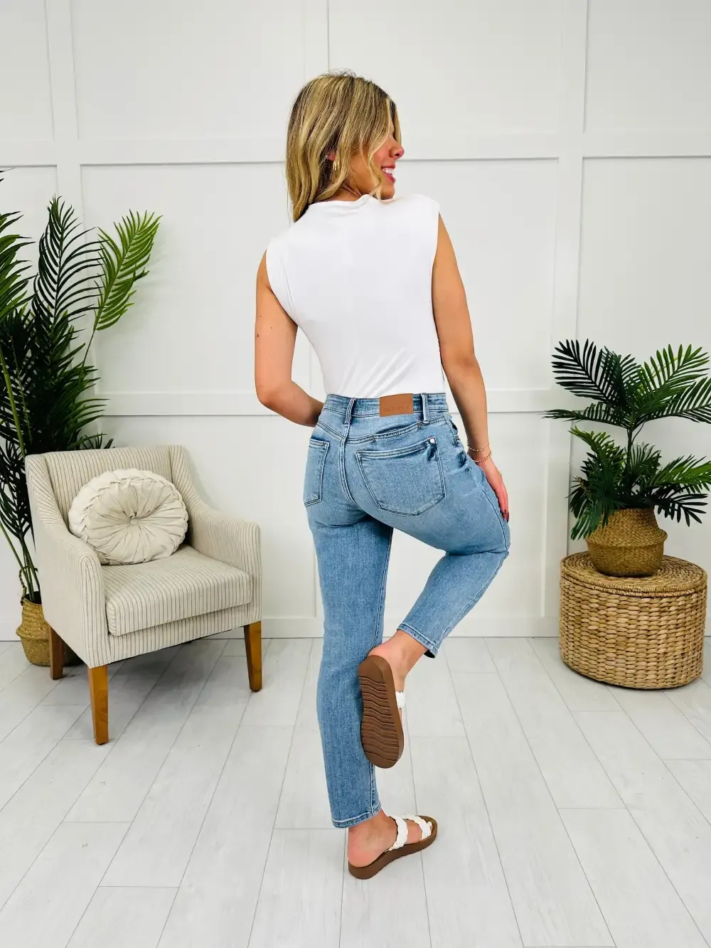 Judy Blue Stay In Touch Slim Fit Jeans