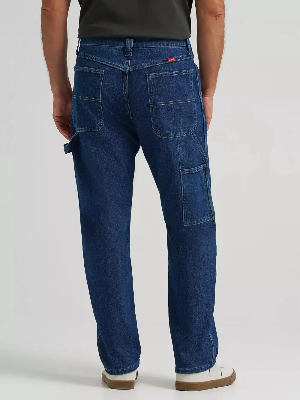 WRANGLER MEN'S FIVE STAR PREMIUM CARPENTER JEAN IN DARK VINTAGE