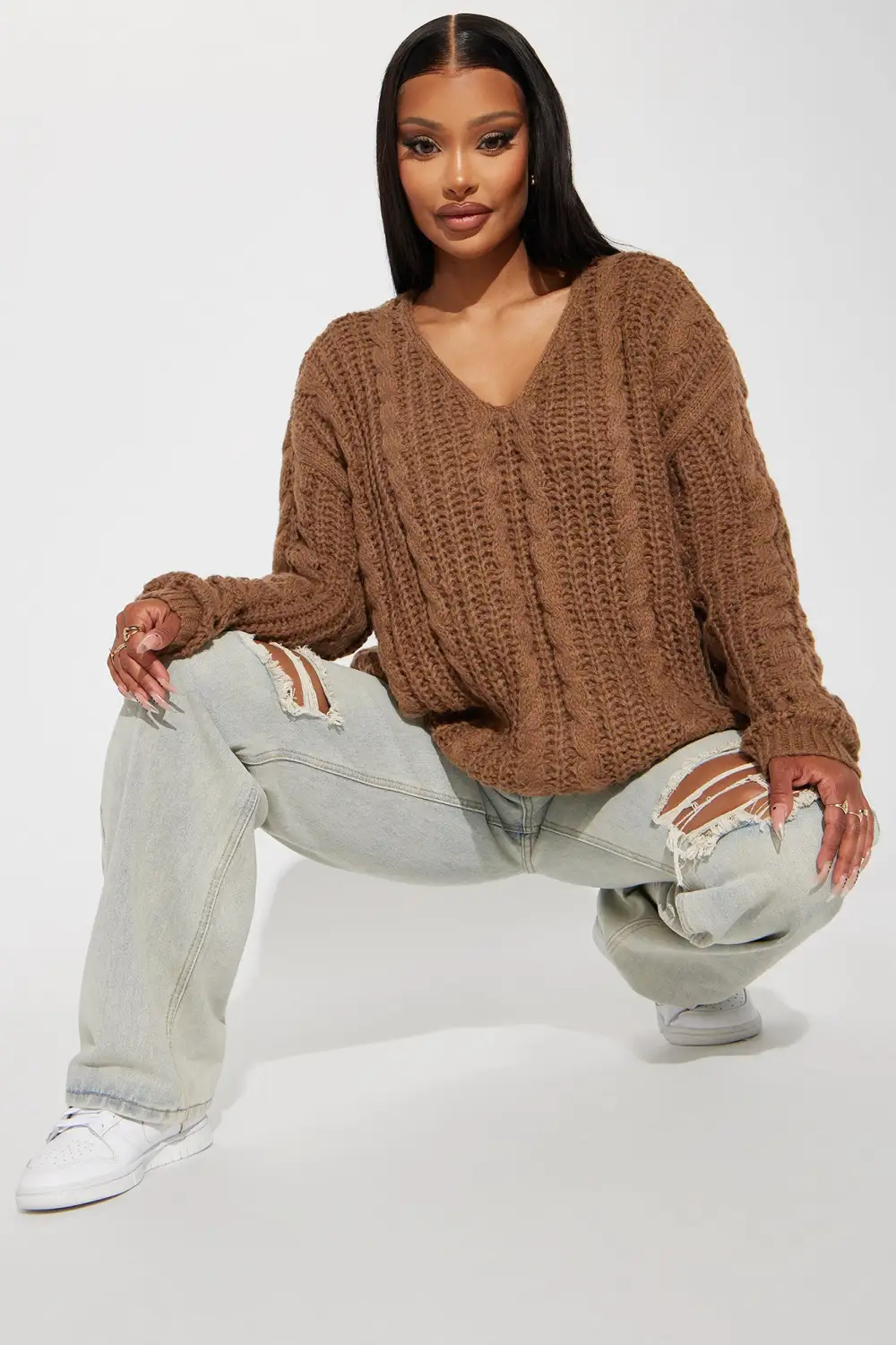 Astoria Sweater - Brown