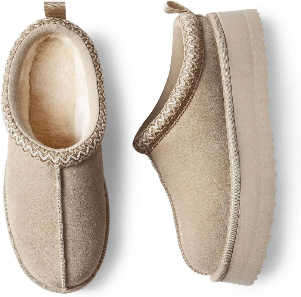 Women's Platform Slip-on Slippers